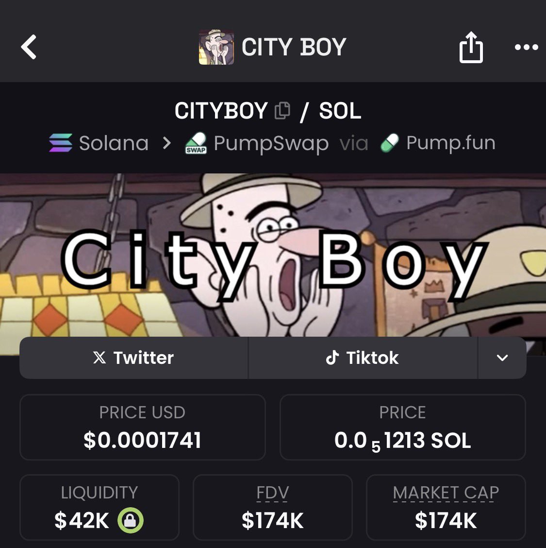 Slow cook…soon as this goes viral this should go parabolic $CITYBOY

5LCVhWUh2KZd1wZ7MefZGCjF3tvRsqMJjscJSAW9pump