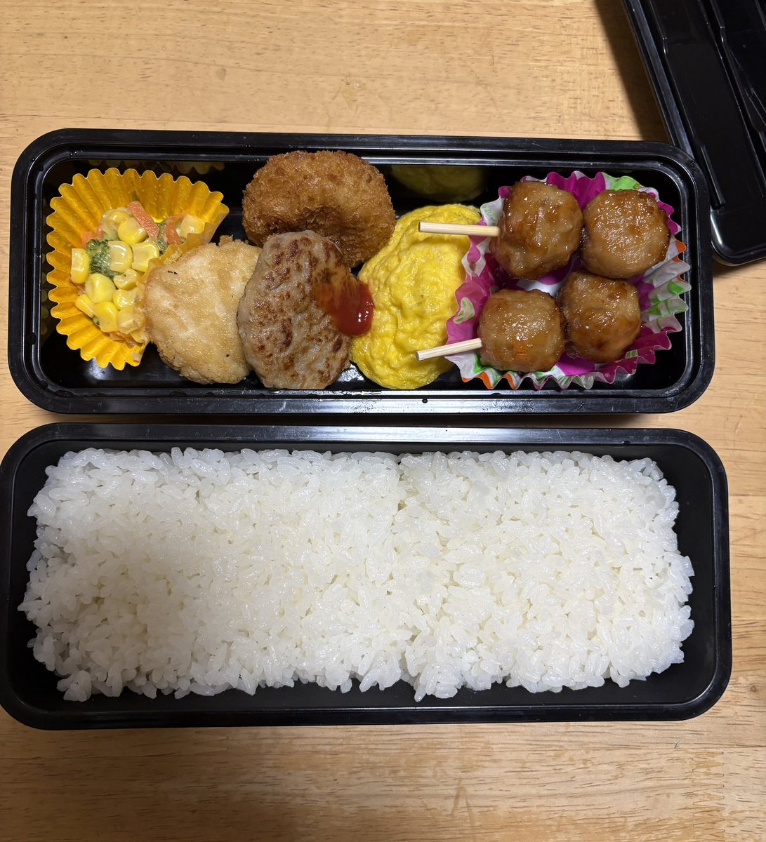 おはようございます
息子氏お弁当です
寒いですね