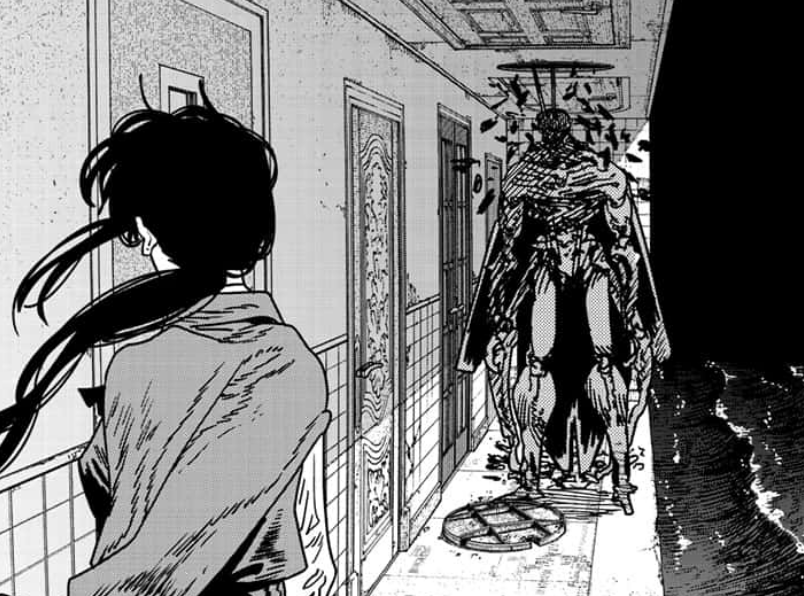 AshenPacts's tweet image. #csm226 spoilers.

Chat they got Levania from NieR 3 squaring up against Yoru and Denji this week! 👀