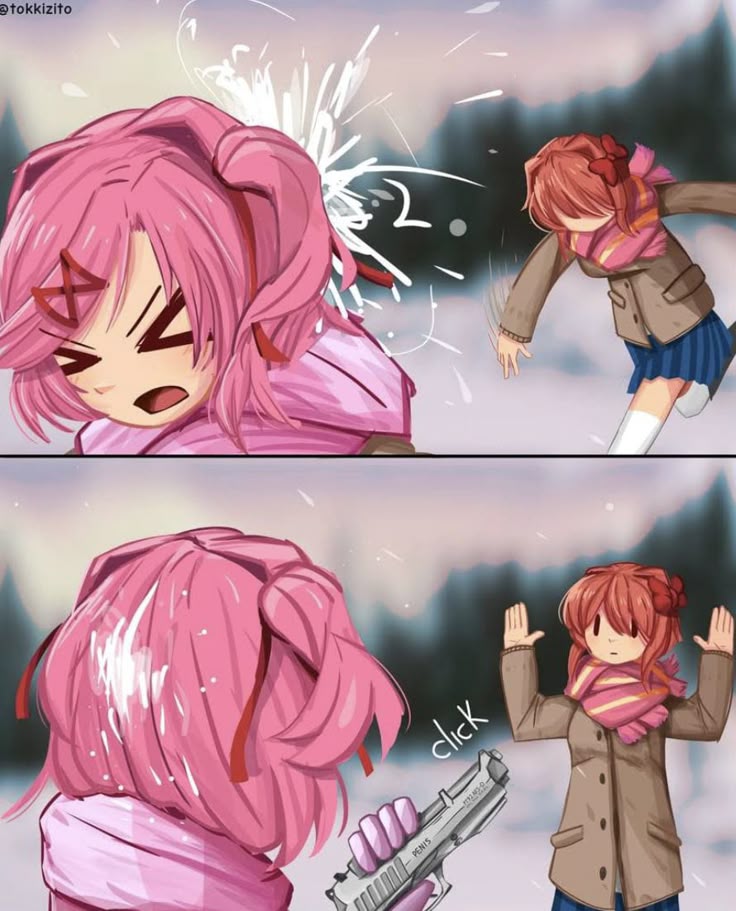 Natsuki y Natacha p-club tweet media
