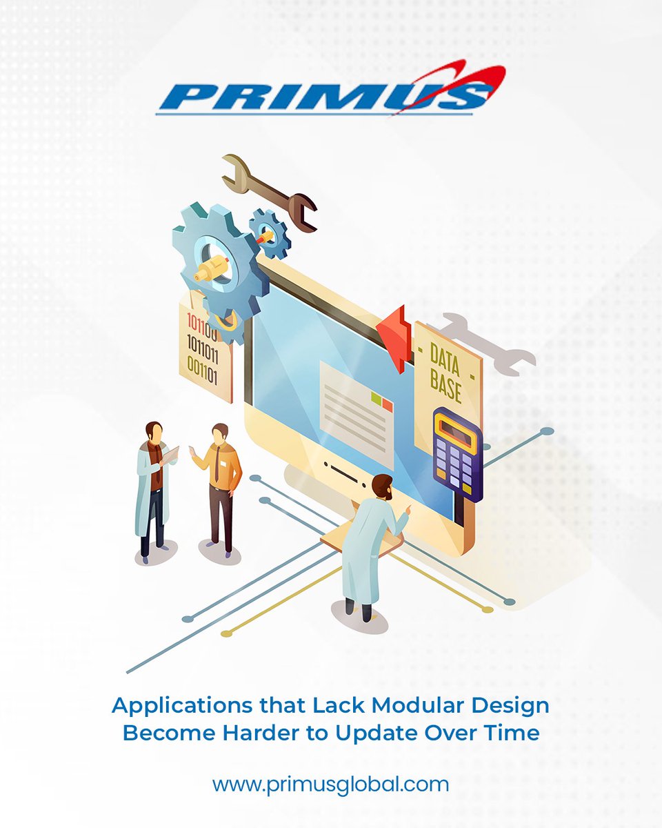 Primus_Services's tweet photo. Applications built without modular design become harder to modify over time

Tightly coupled components slow updates and increase risk during changes

🔗 Learn more: https://t.co/4NciZu524H

#ApplicationDevelopment #ModularDesign #SoftwareArchitecture #MaintainableCode https://t.co/fqG2LU16NE