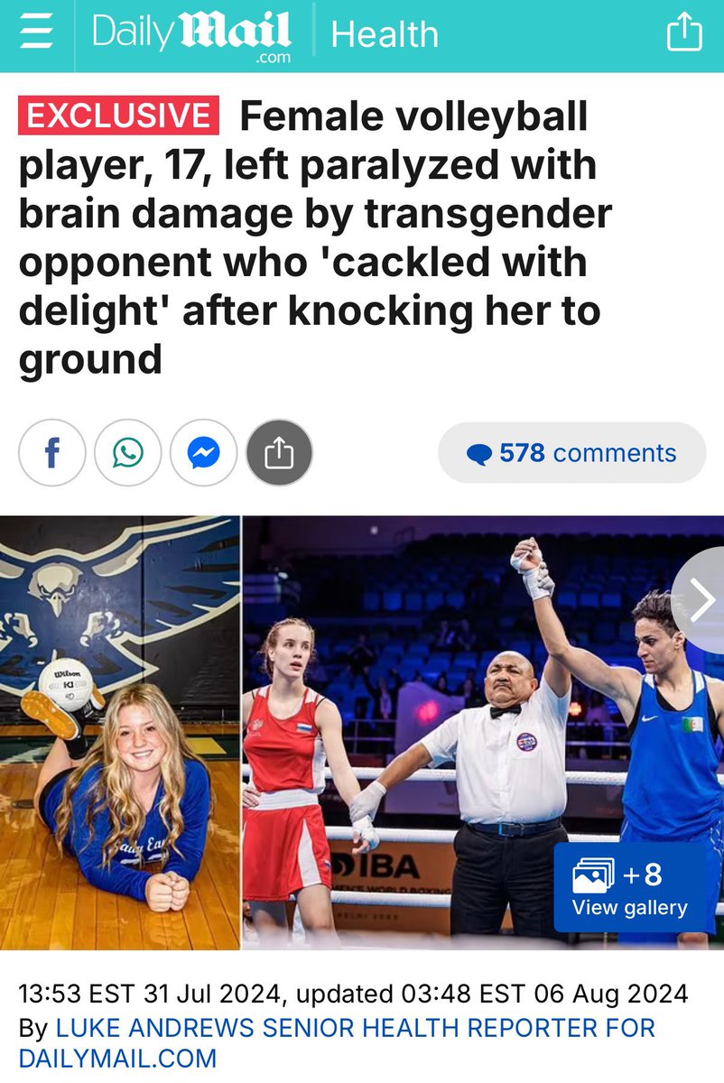 libsoftiktok's tweet image. Anyone who claims to care about women and girls but allows males in female sports, actually hates women.