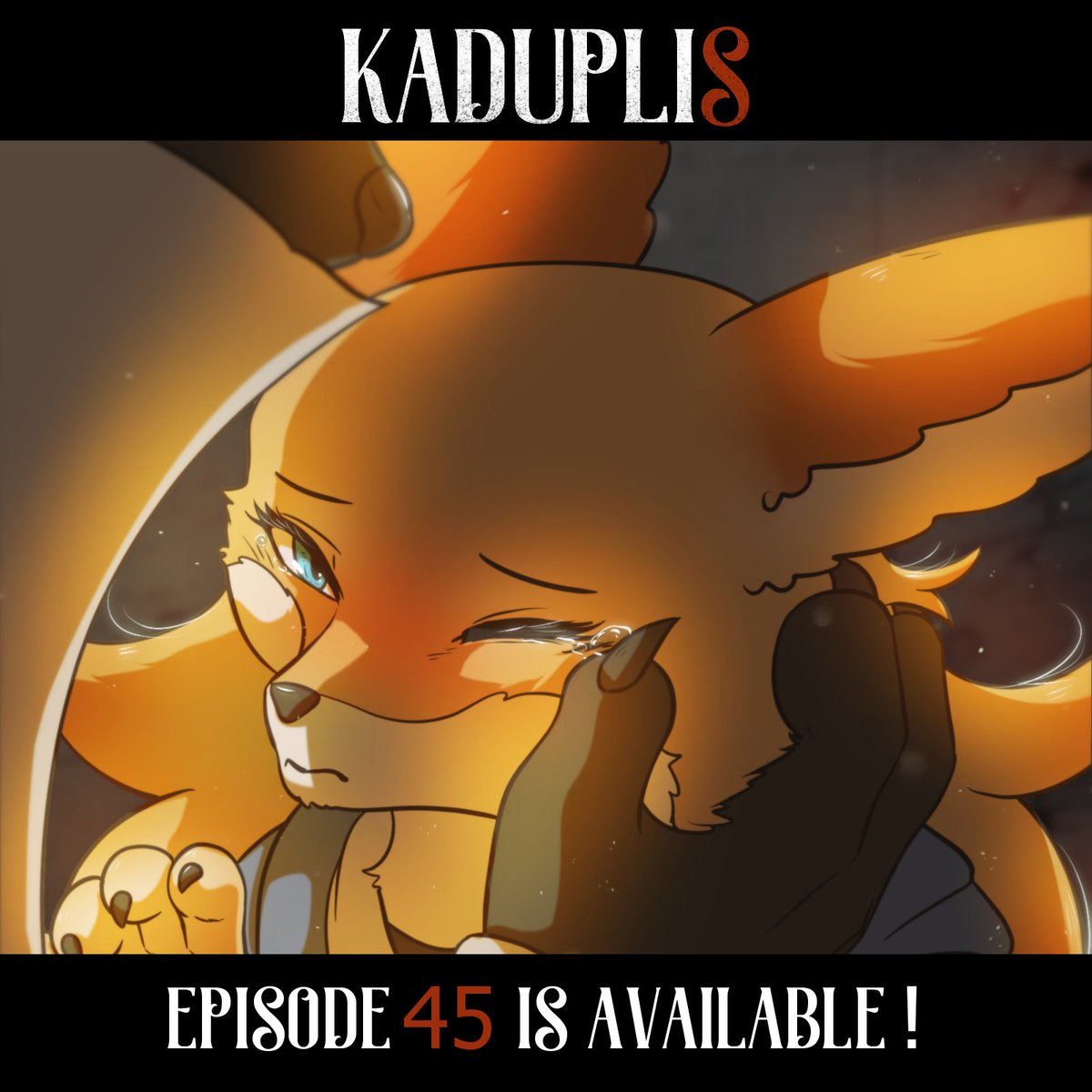 Kaduplis episode 45 is available on Webtoon (EN/FR)! 🦊

#webtoonCanvas #anthro