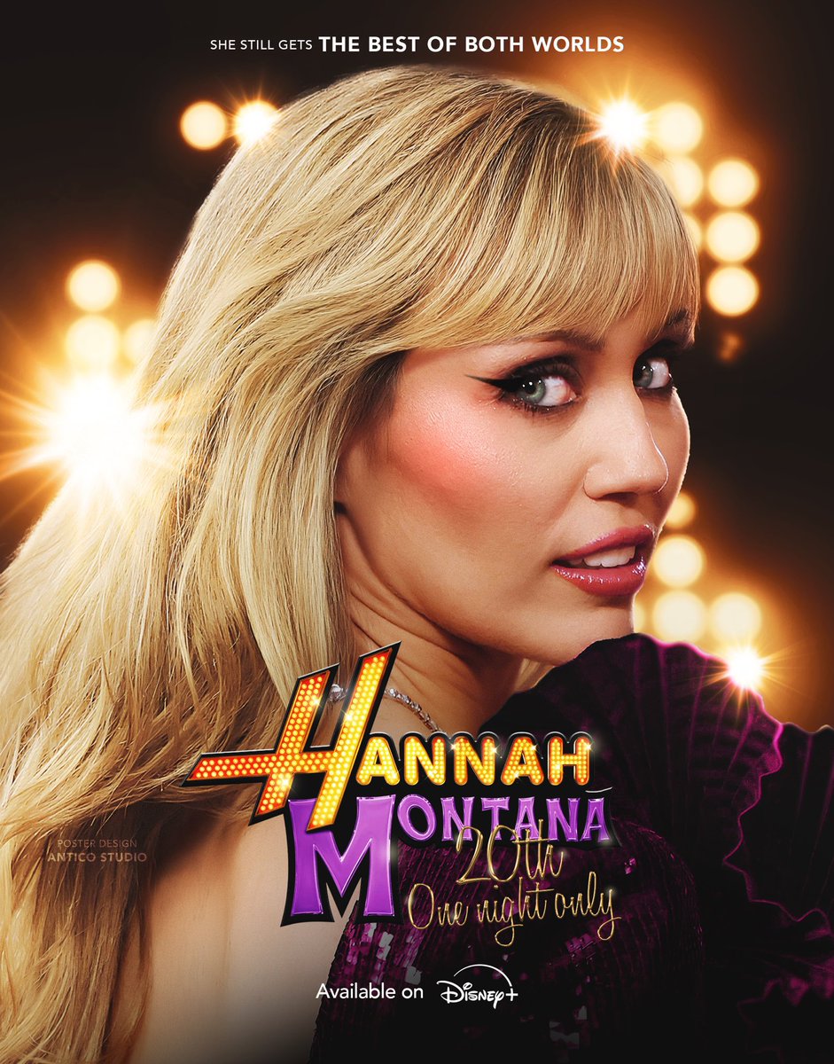 HANNAH MONTANA, 2026.
ONE NIGHT ONLY.
