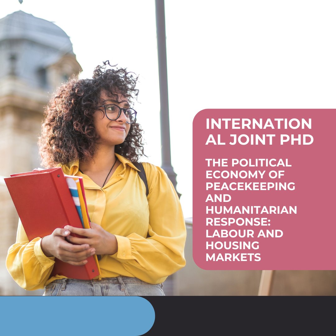 opportunitiesfy's tweet photo. 🎓 Fully Funded Joint PhD (UK 🇬🇧 & Australia 🇦🇺)
Peacekeeping & humanitarian research (labour & housing).
📅 Deadline: 31 Mar 2026
🔗 https://t.co/B8fSWy5KlN
#FullyFundedPhD #JointPhD #PhDScholarship https://t.co/NHmwjQf5Fm