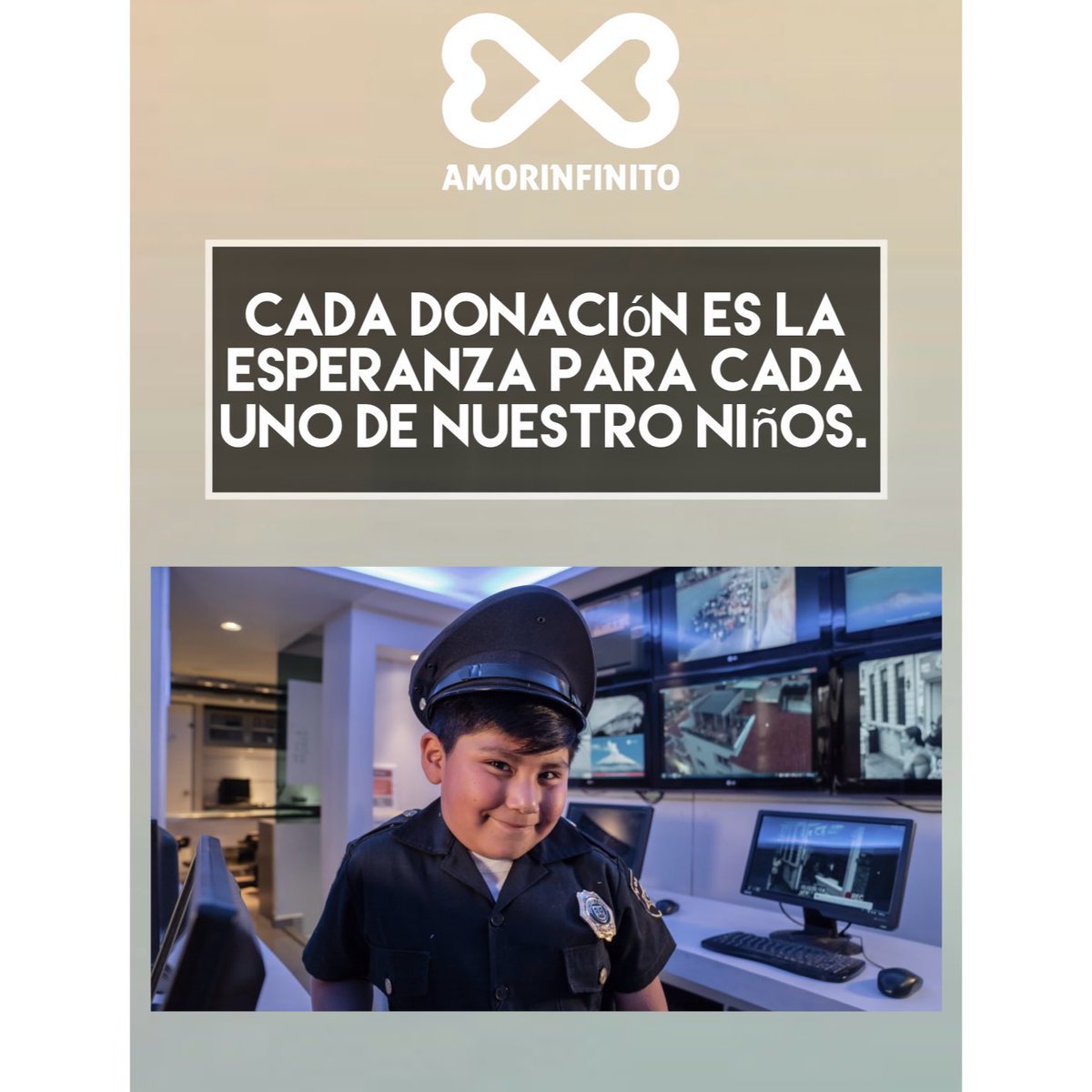 Vuélvete donador recurrente y ayúdanos  a  seguir cumpliendo más sueños.. 

Visita amorinfinito.org.mx #PorLosNiñosYSusSueños