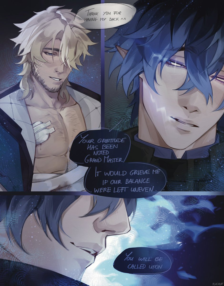 itsrchlrt's tweet image. thanking the Fae

#varflins #knightlight #varka #flins