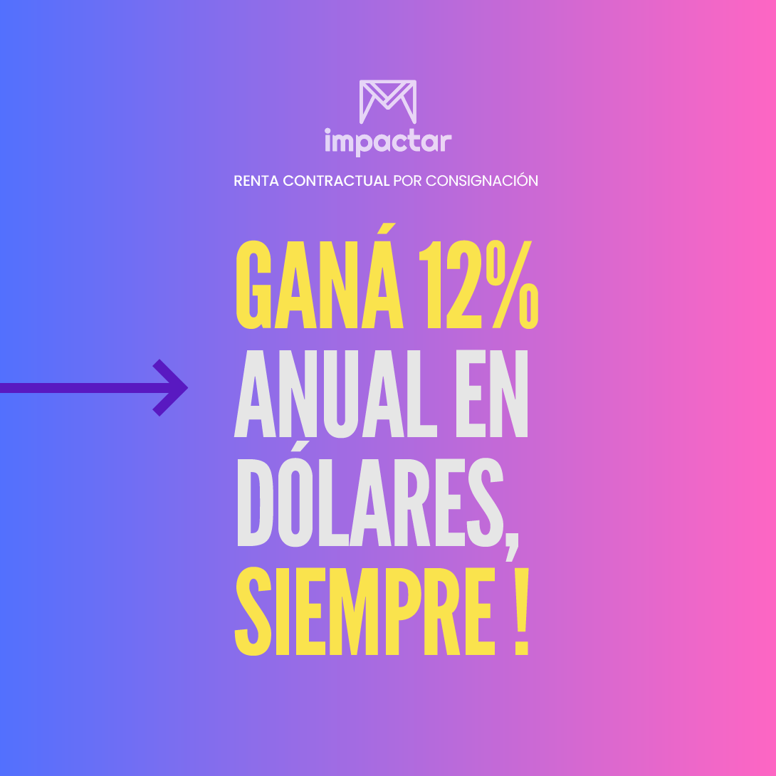 ImpactarArg's tweet image. ¿Listo para transformar tus ahorros en un flujo constante de ingresos?
Impactar te ofrece una oportunidad única para invertir en una red de más de 380 distribuidores de productos descartables.
Ofrecemos un modelo de negocio simple y validado, centrado en la economía real, no en…
