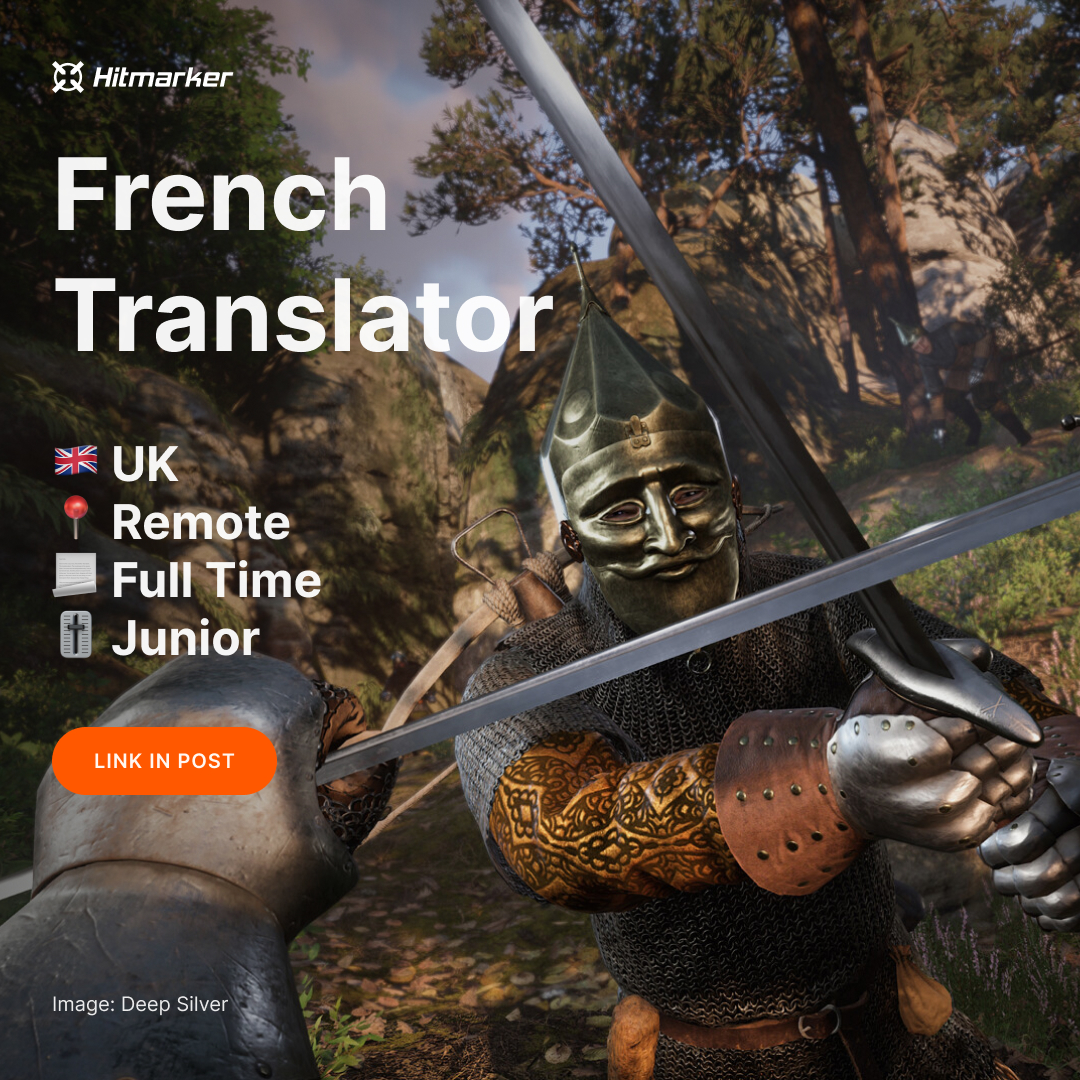 HitmarkerJobs's tweet image. ⚡️ NEW: A fully remote, junior-level translation role! 🇫🇷

💼 French Translator
🏢 Side
🇬🇧 Remote UK
📃 Full Time
🎚 Junior
🏷 #Localization, #RemoteJob

Link to apply below 👇