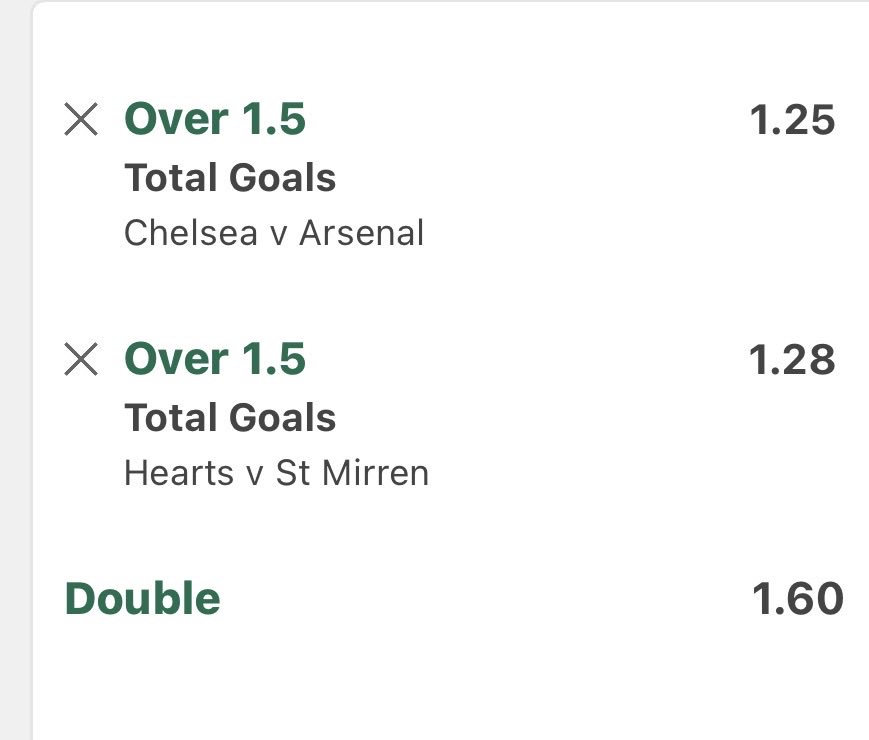 TotalGoal79's tweet image. 📝 Over 1.5 Goals 💰💰🏴󠁧󠁢󠁥󠁮󠁧󠁿🏴󠁧󠁢󠁳󠁣󠁴󠁿

🏦 1.60

❤️ Please Retweet ❤️

#inplay #bet365 #prematch #goals #williamhill #cornertips