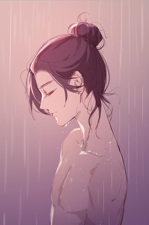 sutecha_'s tweet image. #JiangCheng #江澄                       

(Art by mmmlllml on Lofter. Posted with permission.)