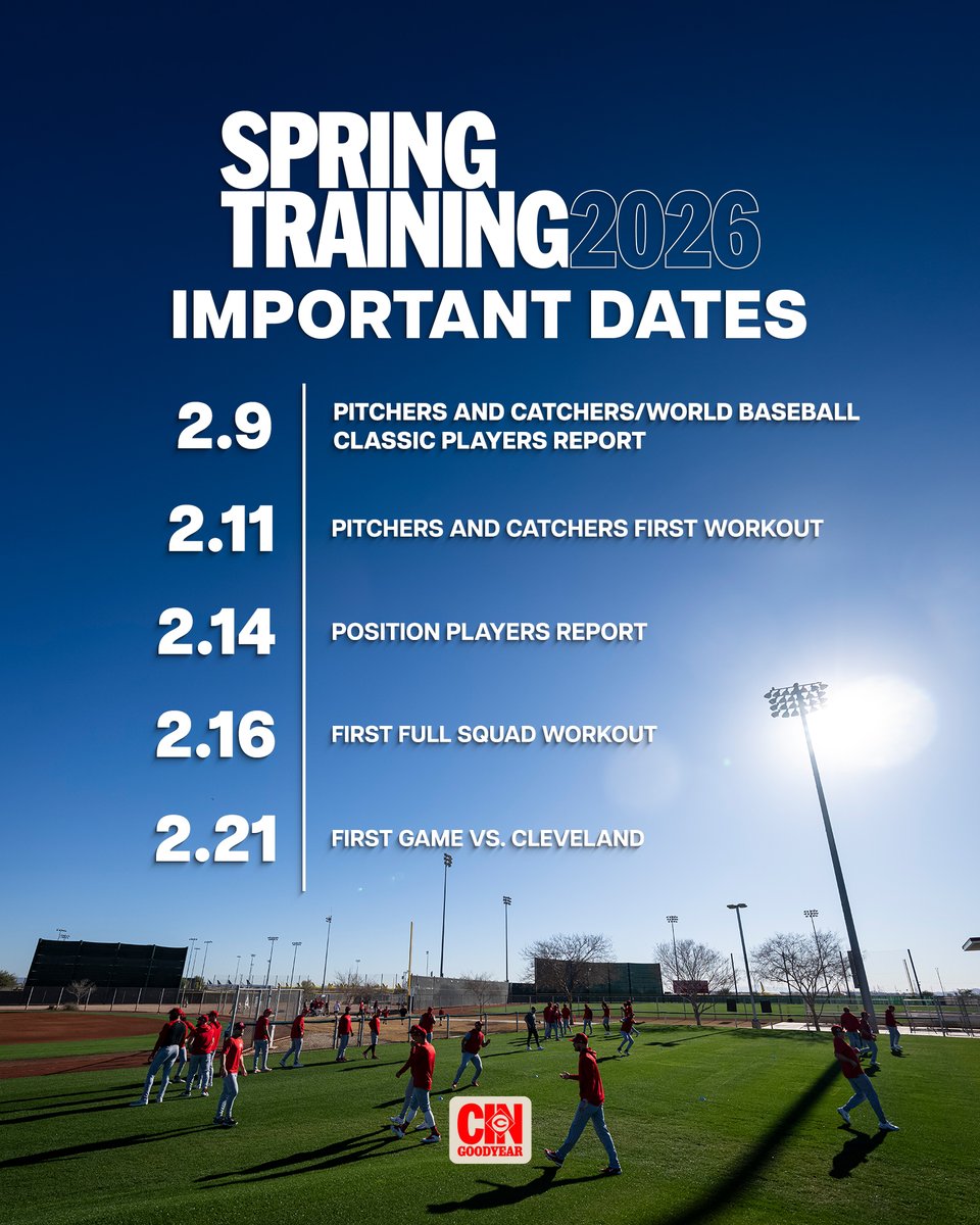 Reds's tweet image. See you soon, baseball.