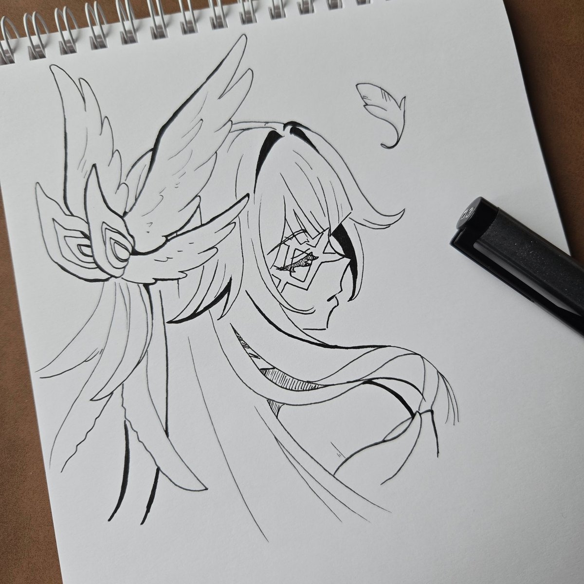 #GenshinMoonInvitation 
Come home, Columbina 🕊