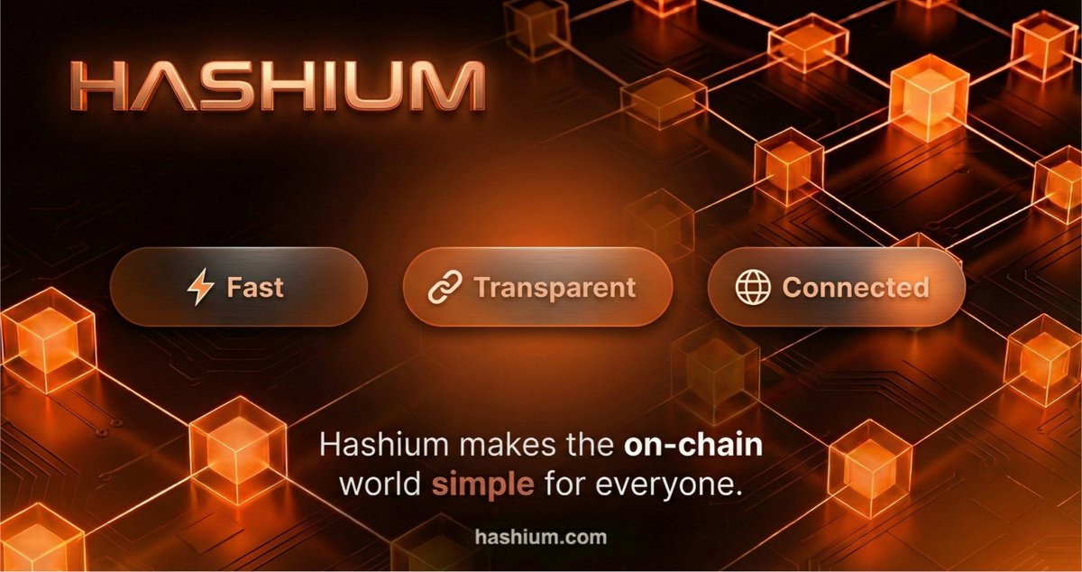 HashiumOfficial's tweet image. Web3 doesn’t have to be complicated.
Hashium brings a fast, transparent, and connected interface to explore everything on-chain in one place.

See the on-chain world clearly. Visit Hashium.