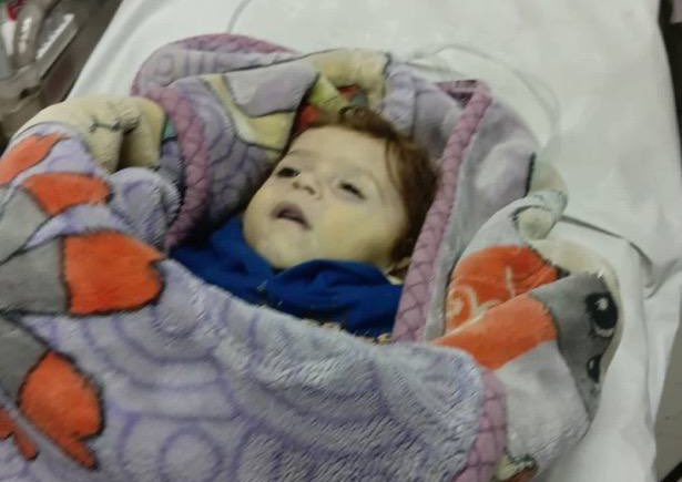 “Gazze’deki çadırlarda şiddetli soğuk nedeniyle bir masum çocuğun kalbi durdu ve şehit oldu.”