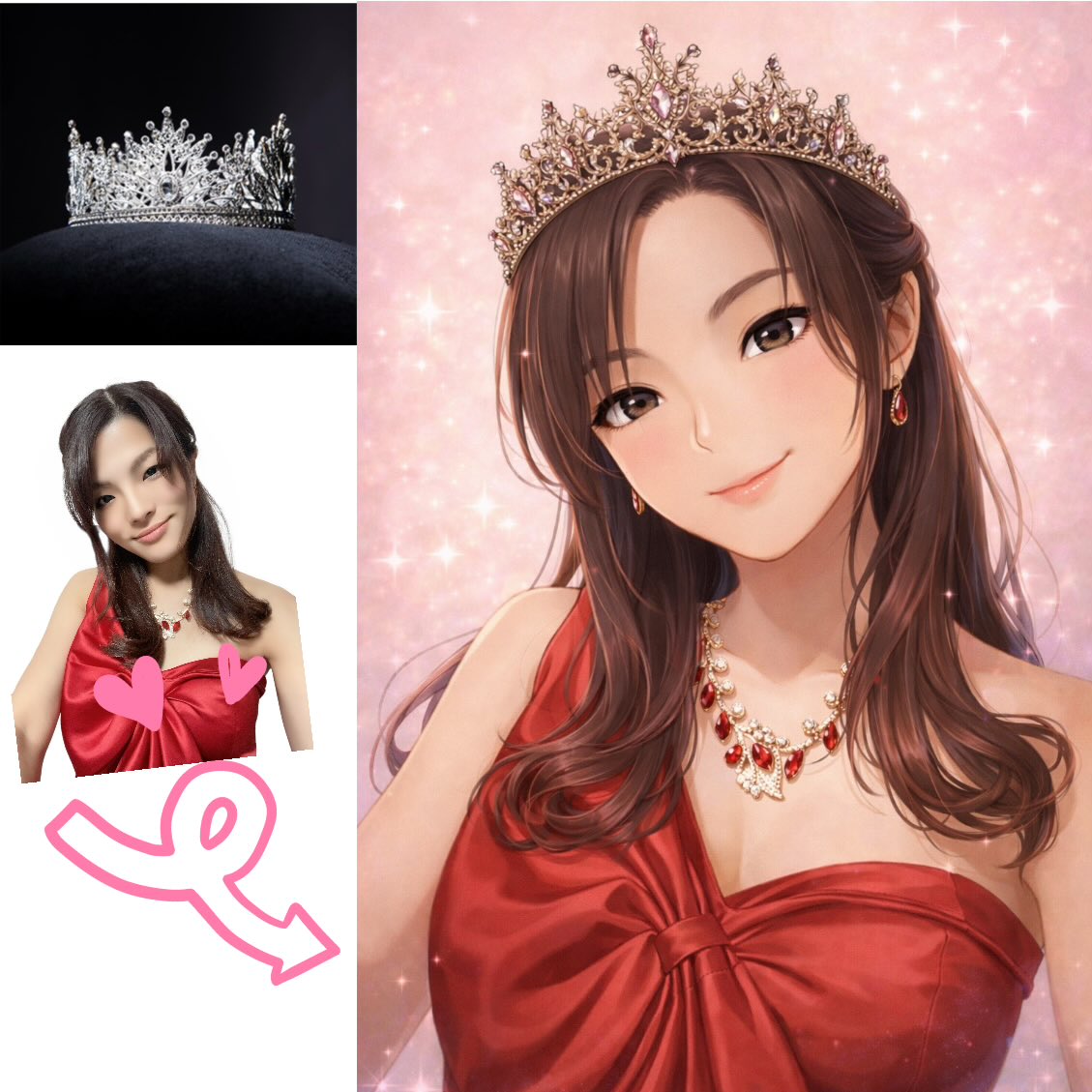 BeergirlYu30292's tweet photo. 1月14日審査対象投稿60日目💐#RP希望
⬇️リスト内全ての投稿RPお願いします⬇️
https://t.co/W9TD4UtqrM

いつも応援ありがとうございます♡
今日からはティアラの種類をご紹介✨
まずはキュートな【クラウンティアラ】

英国王室の「ロイヤルウェディング」でもよく使われるそうです😆
横幅の広い豪華なクラウンティアラは、バランスの取れた卵型のフェイスラインにピッタリ！
豪華なティアラを使うときは、派手になり過ぎないよう、メイクや髪型を少し抑え気味にするのがポイントとのこと💡

お姫様のようなプリンセスラインのドレスに、小さめのクラウンティアラをナナメ着けするととても可愛らしい印象に☺️

今日も皆様に幸あれ〜☆。.:＊・゜

#MissBouquet
#ミクチャ
#KURAUDIA
#アルファブランカ