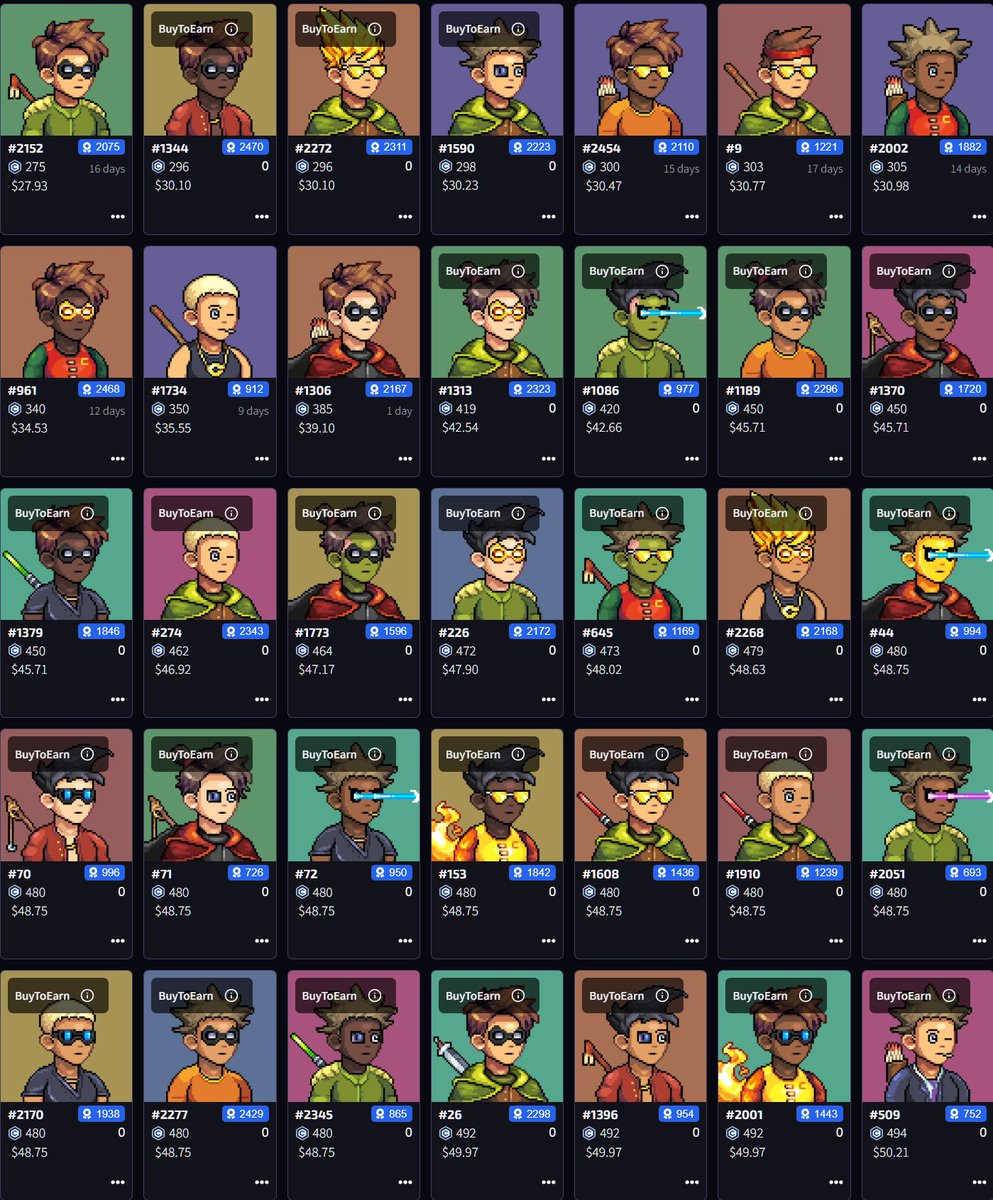 🚨 $ROBIN floor on <a href="/EbisusBay/">Ebisu's Bay | GameFi - NFT Market - DEX</a> is getting razor thin 

Very soon, the only NFTs left at floor will be <a href="/TheLionStrategy/">LionStrategy</a> owned ROBINs.

🔥 Why this matters:
Every single time one of those ROBINs sells, the #CRO earned is used to buy $ROBINSTR off-market and BURN it. Permanent supply