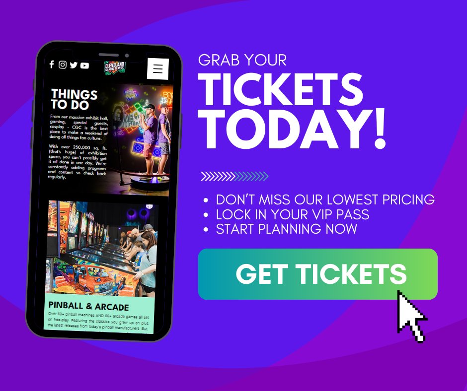 Cleveland Gaming Classic 🔜 Sept 11 - 13, 2026 tweet media