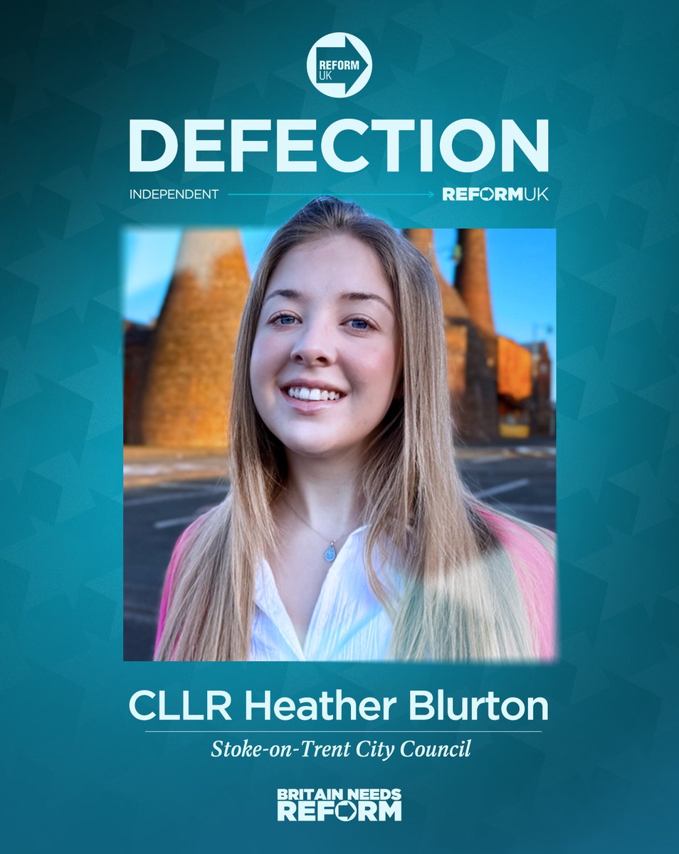reformparty_uk's tweet image. Welcome to Reform UK, Cllr Heather Blurton! ✅