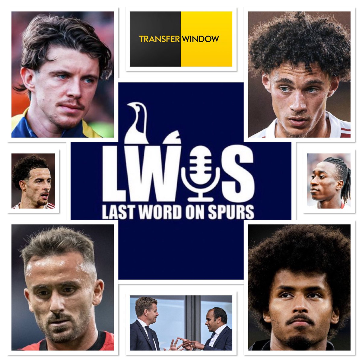 LastWordOnSpurs's tweet image. ✍️𝐓𝐑𝐀𝐍𝐒𝐅𝐄𝐑 𝐖𝐈𝐍𝐃𝐎𝐖 𝐋𝐀𝐓𝐄𝐒𝐓

🎤@RickySacks, @JonnyH3232, @RealJahWobble, @Ashmatic3

⏰10.15PM

🤝Gallagher Arrives
⚖️Akliouche Bid
🔍Jones Eyed
🧩Diomande/Garcia/Adeyemi Links

🔔Subscribe: youtube.com/@lastwordonspu…

🔗YouTube: youtube.com/live/uyRQDAqJl…

#THFC #COYS