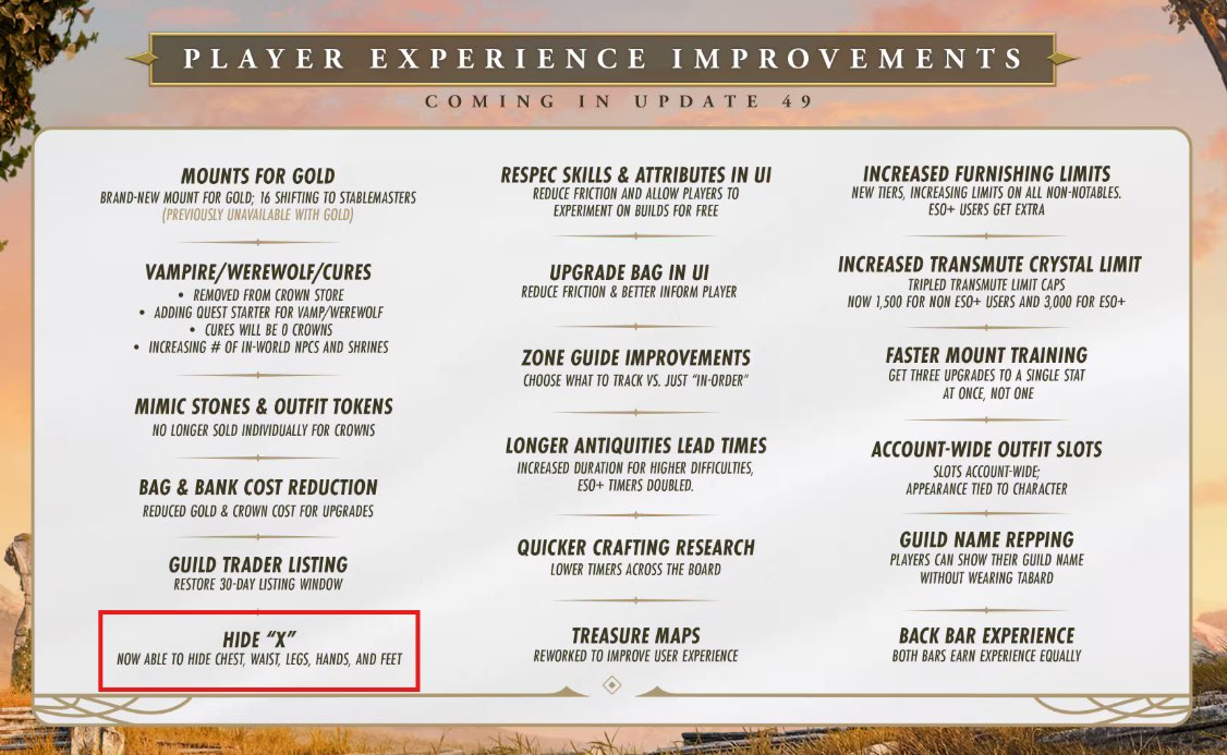 The timing was hilarious!! Hello hide gear 

I wonder. 

Maybe improvements on blocking other players because of harassment and or bullying. 

Make them invisible while in the same instance?