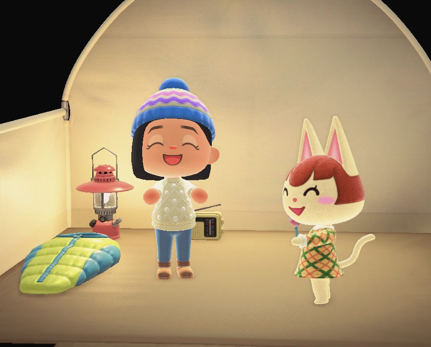 Primera visitante del año, claro que 
tenía que ser una gatita. 😌💖
#ACNH #AnimalCrossing #AnimalCrossingNewHorizons #animalcrossingcommunity 
#AnimalCrossingMexico 
#NintendoSwitchOnline