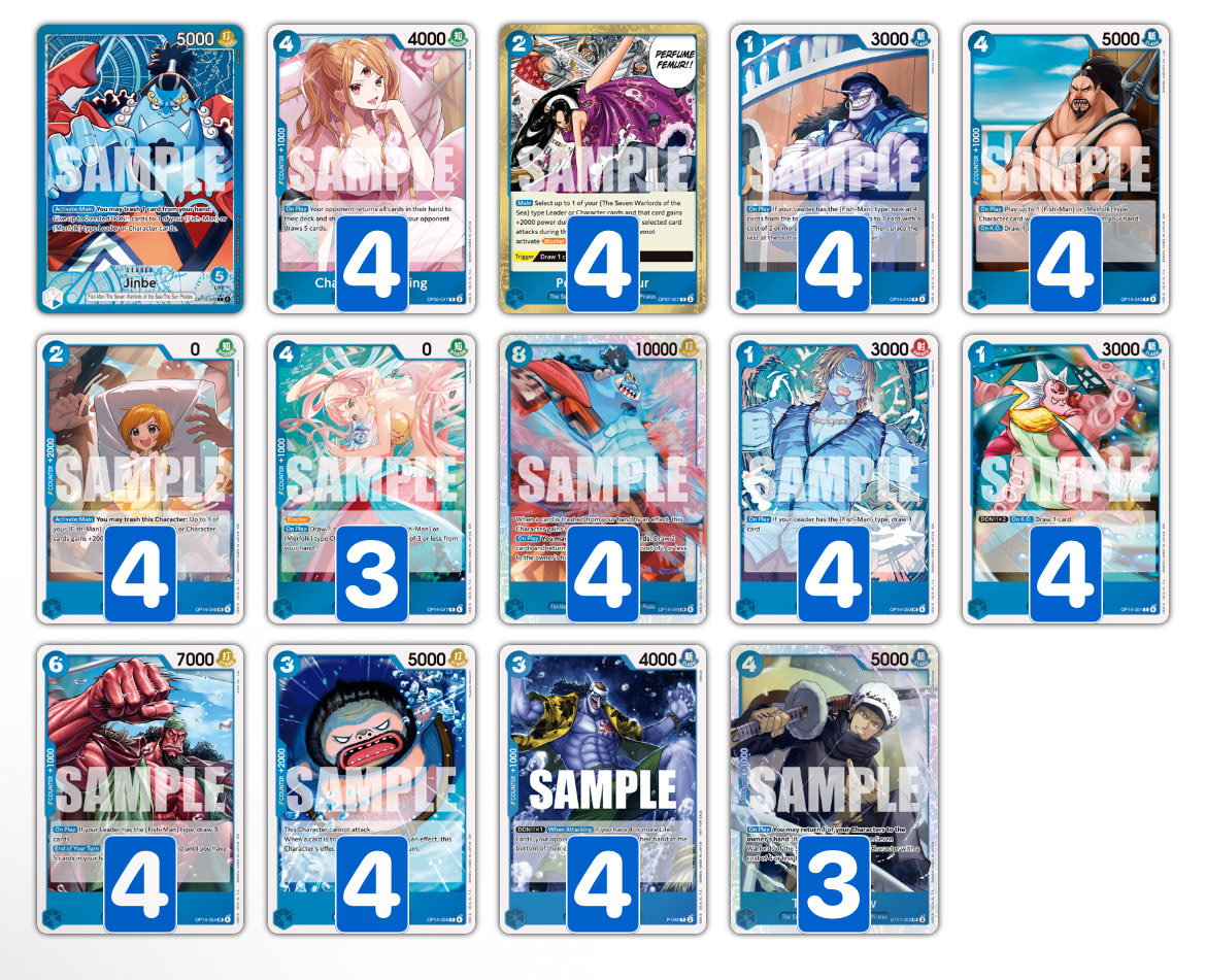 EmbHashtag's tweet image. Got second place in today’s chinoize cup with Jinbe!

UR Ace ✅
UP Luffy ✅
Imu ✅
UP Luffy ❌
P Doffy ✅

List feels really good, just hard face, I’m sorry I slept on hatchan and tiger, cards are insane!