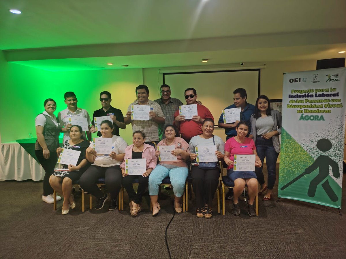 💡 Desde la #OEI impulsamos la formación en emprendimiento para personas con discapacidad visual, promoviendo su independencia, autonomía económica y proyectos autosostenibles, en el marco del proyecto Ágora ♿🤝
#InclusiónLaboral