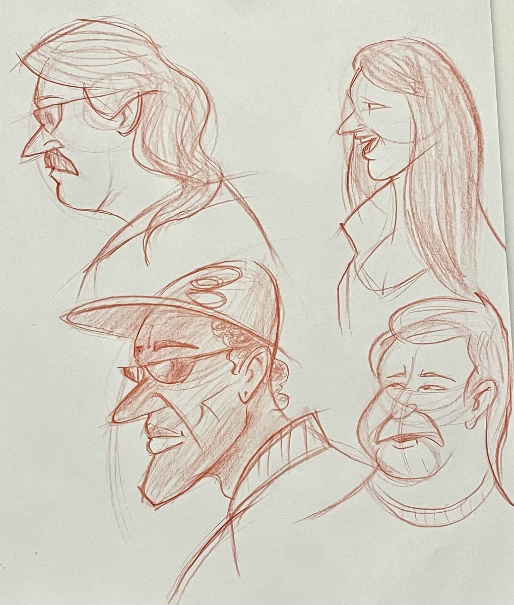 Boxxi2d's tweet image. People Sketches