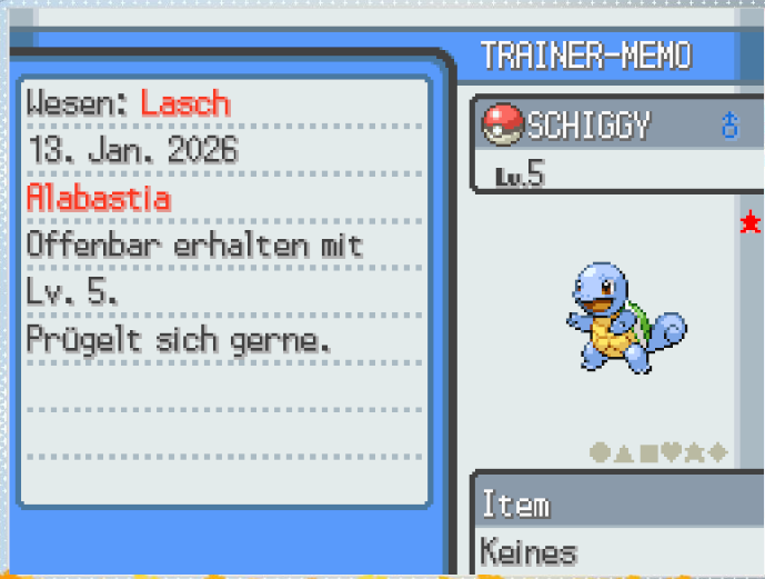 Shiny Squirtle in HGSS after 1996 Resets ✨
Now all that's missing is Charmander 🫡