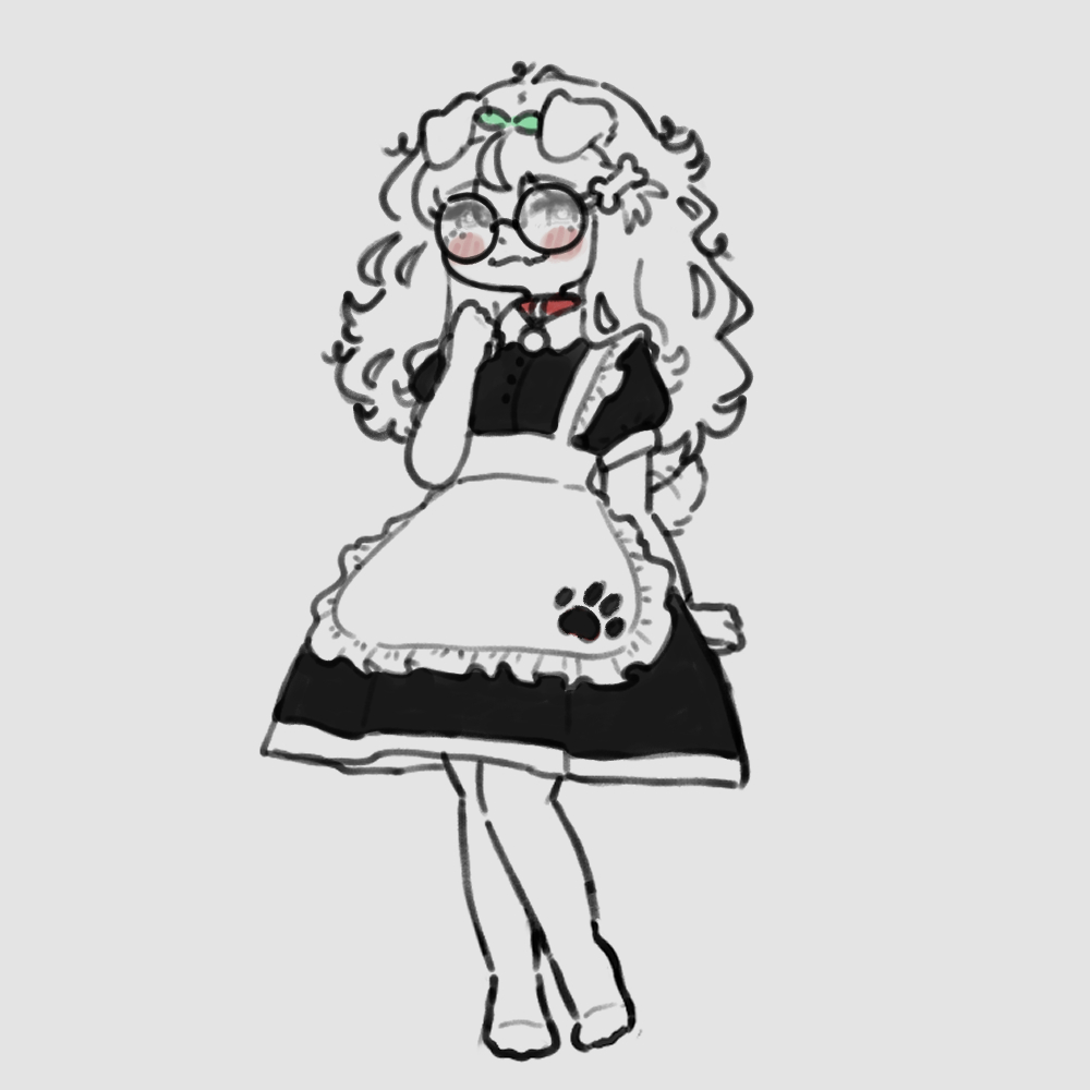 Warm up!
Maid, but will actually be cleaning
૮˶• ﻌ •˶ა
./づ~ ♡