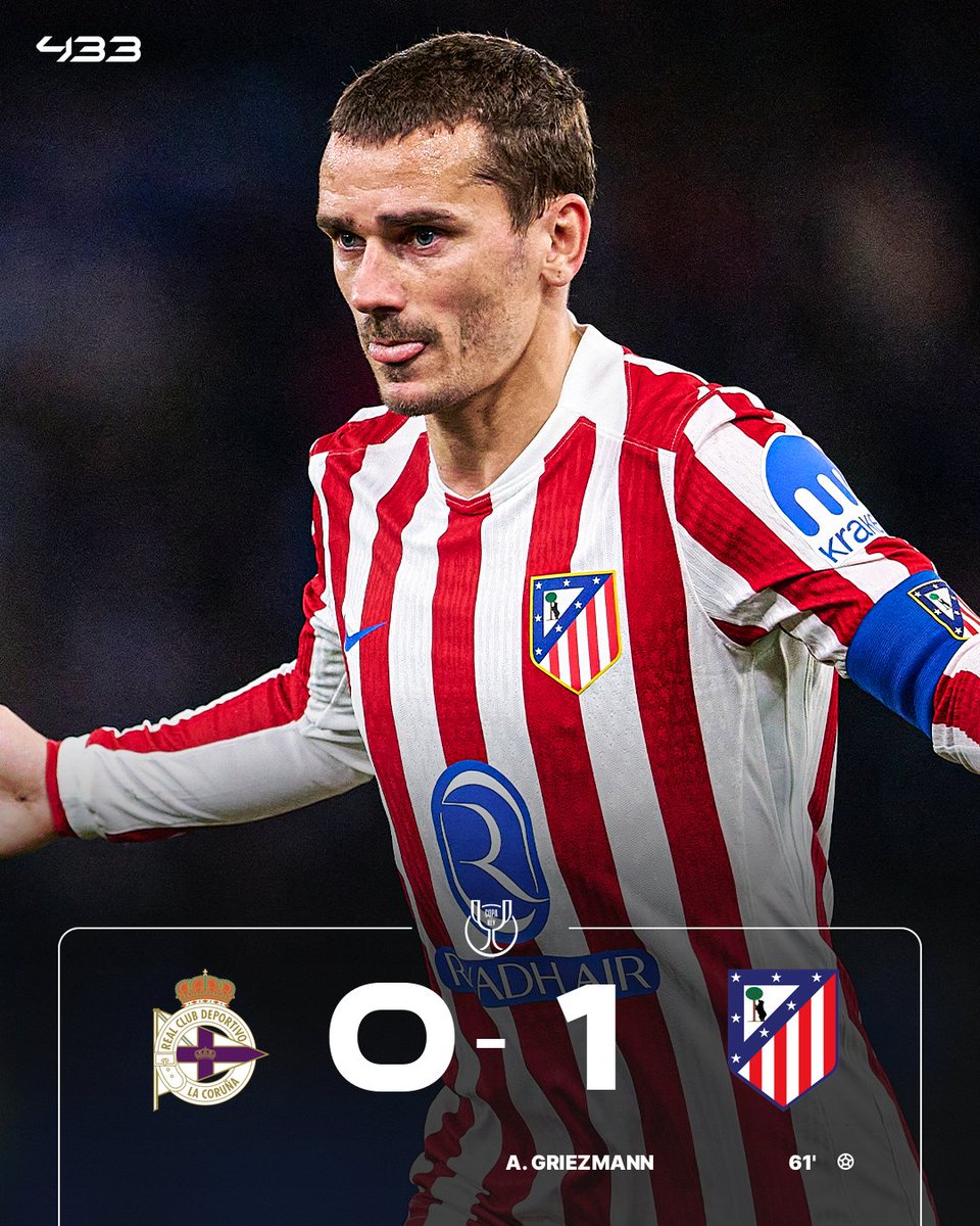 Griezmann fires Atlético into the next round of the Copa del Rey 💥🏆