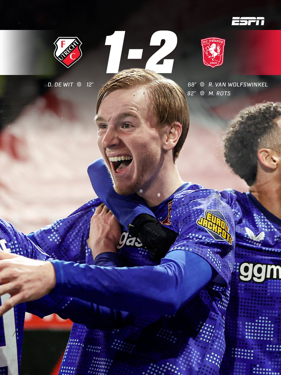 🔴 FC Twente naar de kwartfinales van de Eurojackpot KNVB Beker! 🏆

#utrtwe