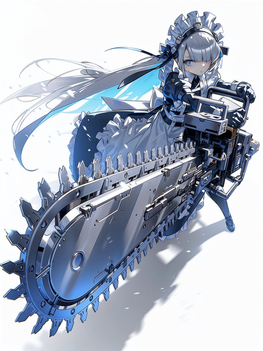 opabiniadrill's tweet image. Combat Maid