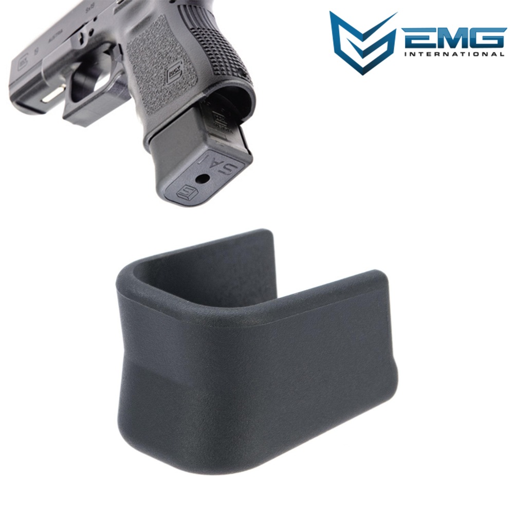 EMG/SAI Glock19用 エクステンションマガジンバンパー再入荷しております。

メーカー希望小売価格（税込）：￥1,430

グロック19にグロック17マガジンを装着した際に露出する部分をカバーするパーツです。

ufcairsoft.jp/view/item/0000…