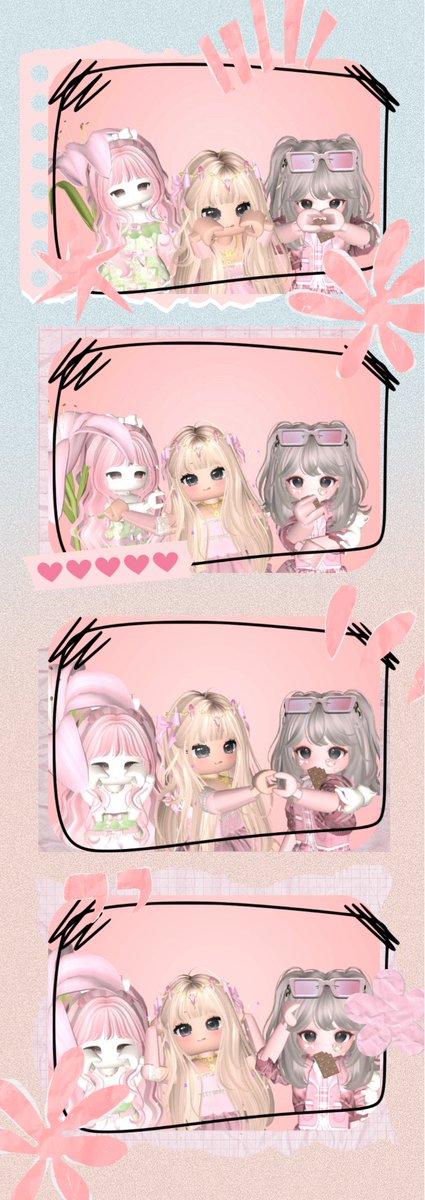 choxchowlate's tweet image. Sweet pink moments with Founder &amp;amp; Captain🎀💕
