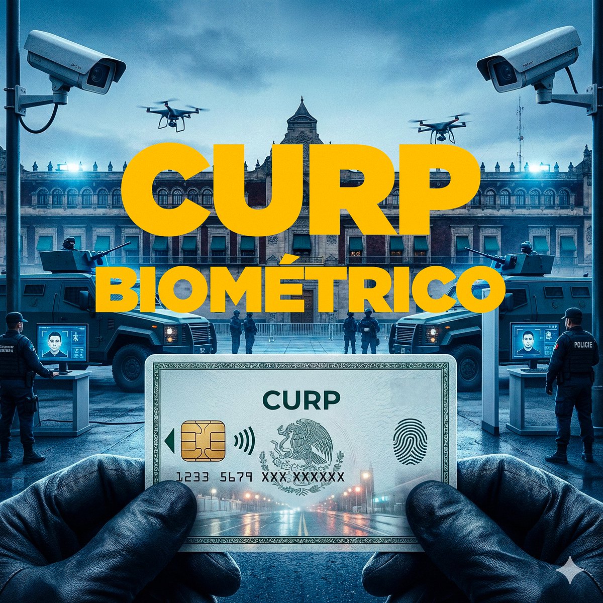 🚨 EL GOBIERNO QUIERE TU HUELLA, TU ROSTRO Y TU VIDA DIGITAL 🚨

¿Ya te enteraste de que la CURP con biométricos ya es ley y será obligatoria en México?

📜 El Congreso aprobó reformas que transforman la Ley General de Población para implantar una CURP obligatoria con datos
