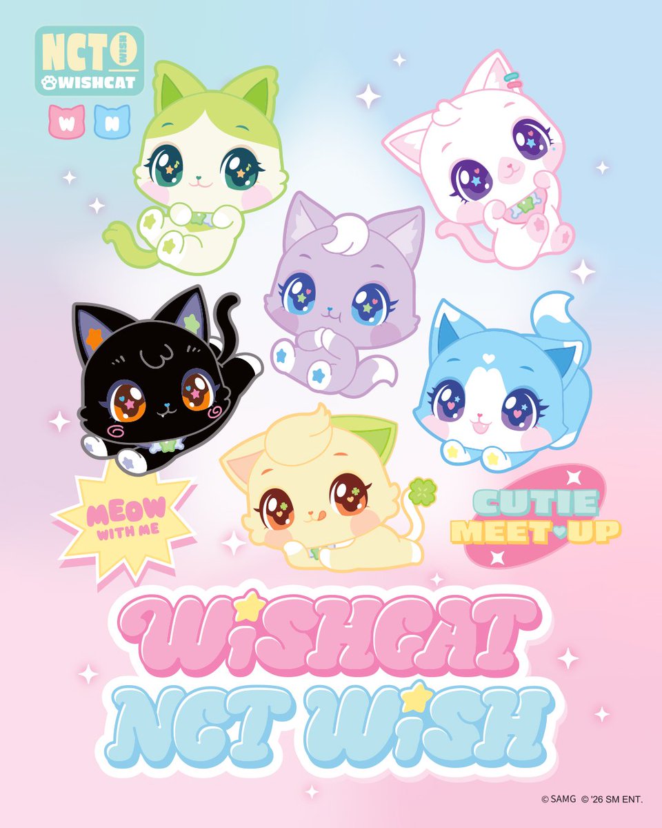 📢] WISHCAT X NCT WISH OFFICIAL MD オンライン販売のご案内