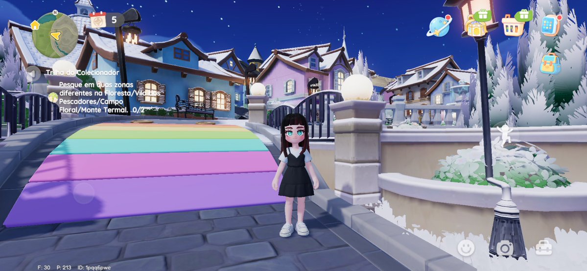 petulenc's tweet image. eu belíssima na ponte lgbt do heartopia