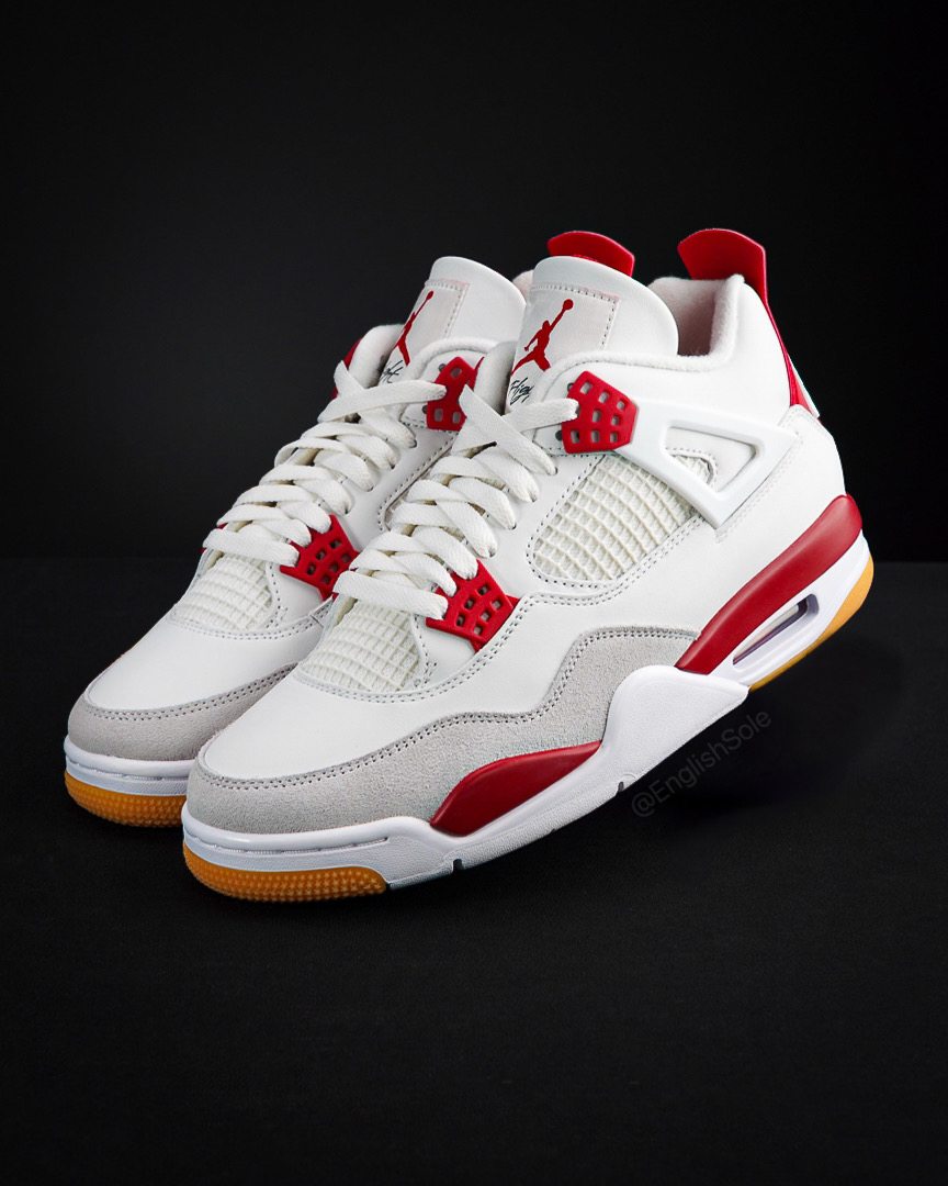 houseofheat's tweet image. Nike SB x Air Jordan 4 "Varsity Red" (FNF) 🔴⚫