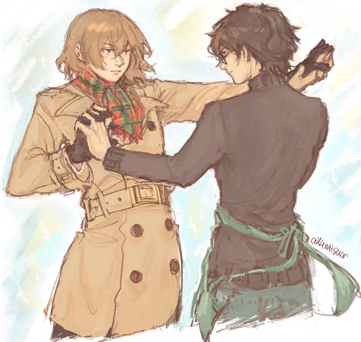 ak4mtsucr's tweet photo. last waltz #shuake #p5r https://t.co/ucSitV8ORM