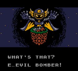 BlueEyesVanishV's tweet image. Devil/Evil Bomber de Bomberman GB3