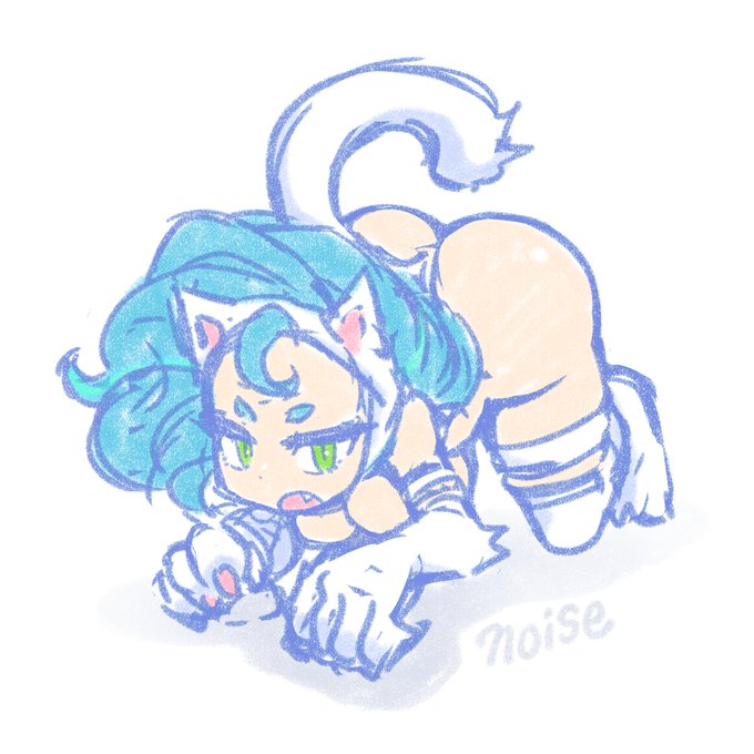 久しぶりにフェリシアさんを描いたよ!みて! 