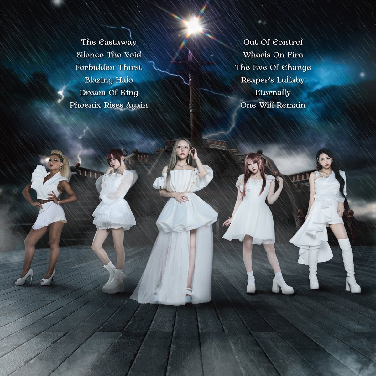 2/18発売の #LOVEBITES ニューアルバム『OUTSTANDING POWER』の