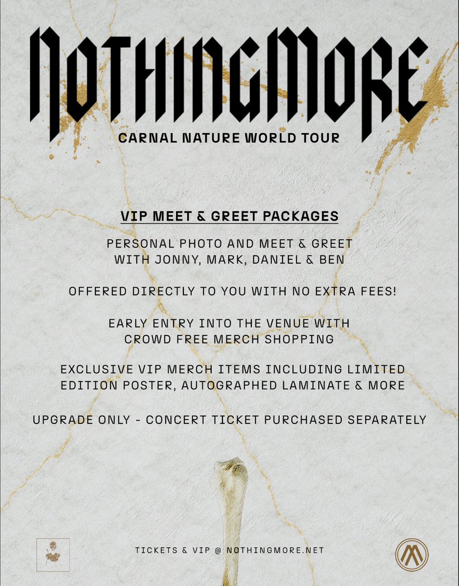 The North American leg of the CARNAL Nature World Tour officially begins tomorrow. Silver Springs is up first!