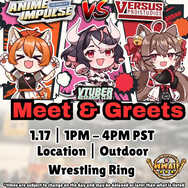 The_VTRC's tweet photo. Celebrate the 1 year anniversary of #VTRC this weekend @animeimpulse along with @VersusProStudio, @A5Hanwoo, @mwochaaa, and @Toffee_VT!
We're being very careful with this account so please email info@vtuberresearch.club for a Discord invite if you need it for bookingโค๏ธ https://t.co/u74Tv6MPpQ