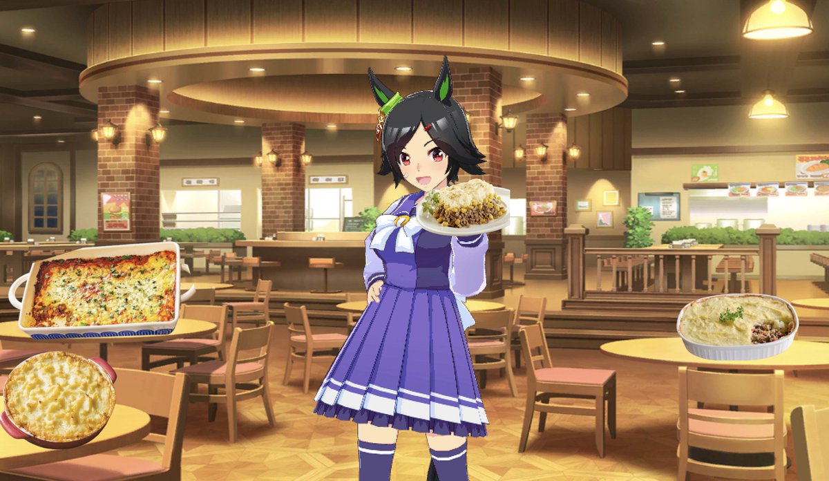 TickezoChan's tweet image. And all done, I've baked plenty of pies for everyone! If you want some, swing by the cafeteria! There's enough to go around for many people!!!