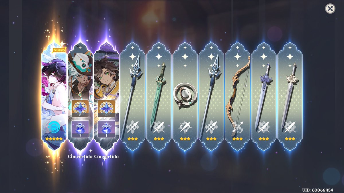 70 pulls lo bueno que tenia un 50/50 guardado #Columbina  #GenshinImpact