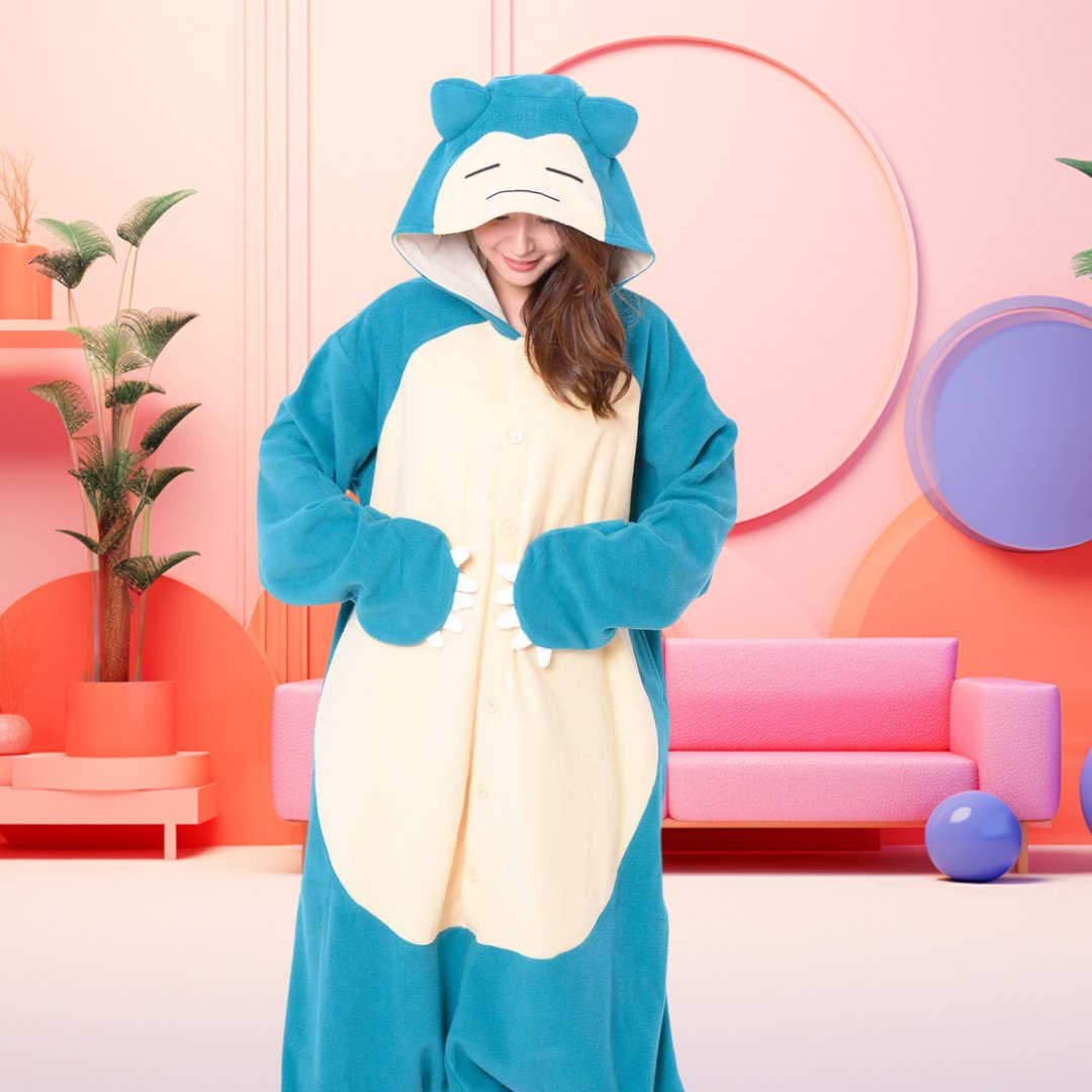 Slip into the Snorlax Pokémon Kigurumi by SAZAC and let oversized comfort take over. Plush, cozy, and perfectly relaxed, it’s made for slow mornings, quiet nights, and unapologetic lounging 😌🛋️

Shop the Snorlax Kigurumi now 🛍️💙kigurumi-shop.com/snorlax-pokemo…