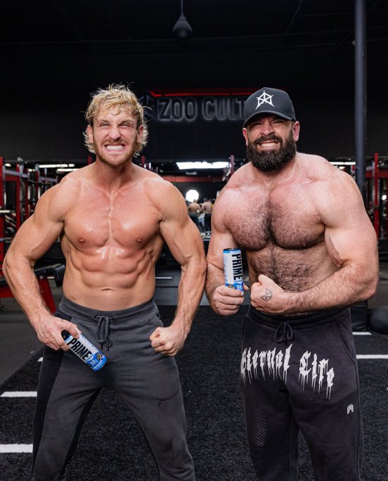 DailyLoud's tweet image. Bradley Martyn &amp;amp; Logan Paul announce Prime Protein